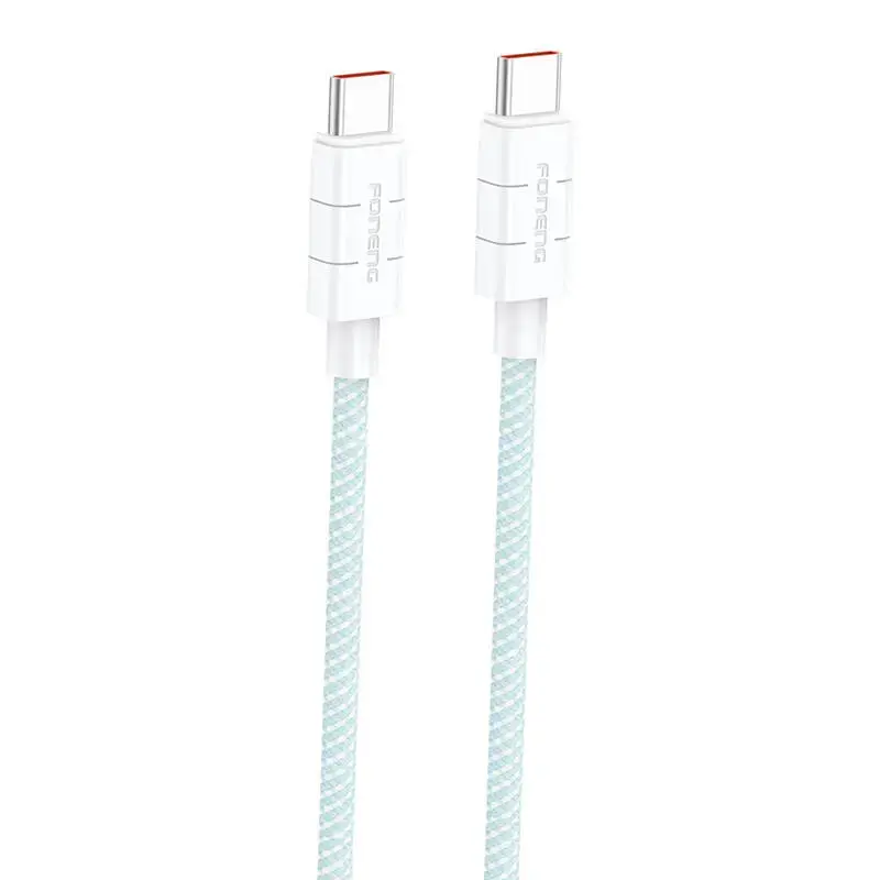 Foneng XS02 60W USB-C to USB-C cable, 1.2m (blue)