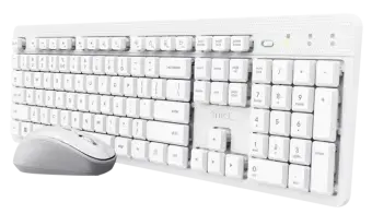 Klaviatūra Trust Ody II White