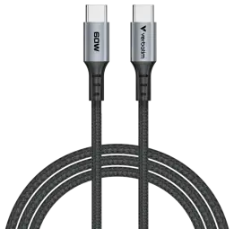 Verbatim data transfer and charging cable | USB-C to USB-C | 60W | 1.2m