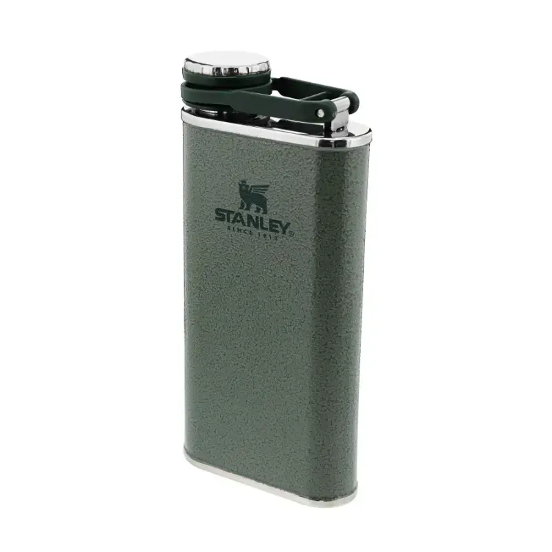 The Easy-Fill Wide Mouth Flask 0,23L green