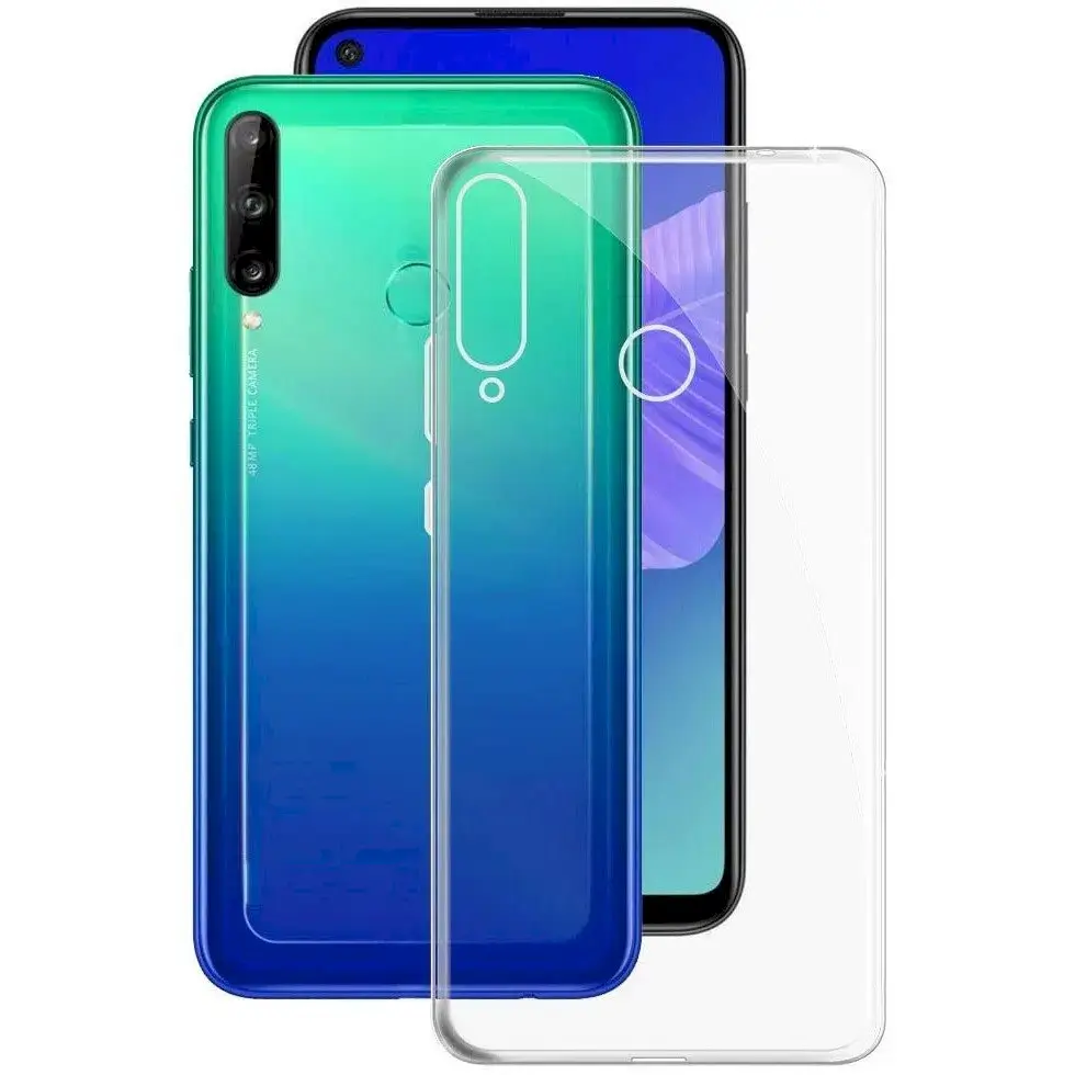 Fusion Ultra Back Case 0.3 mm Izturīgs Silikona Aizsargapvalks Priekš Huawei P40 Lite Caurspīdīgs