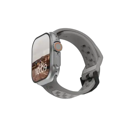 UAG Civilian Silicone Strap for Apple Watch 42 | 44 | 45 | 46 | 49mm - Titanium