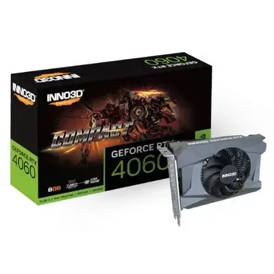 Inno3D graphics card GeForce RTX 4060 COMPACT - 8 GB GDDR6