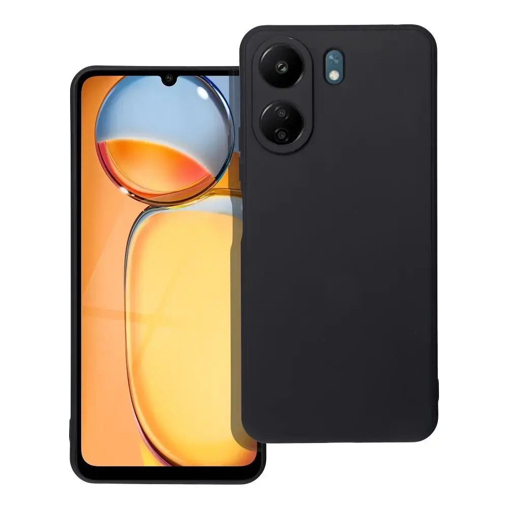 MATT case for XIAOMI Redmi 13C / POCO C65 black