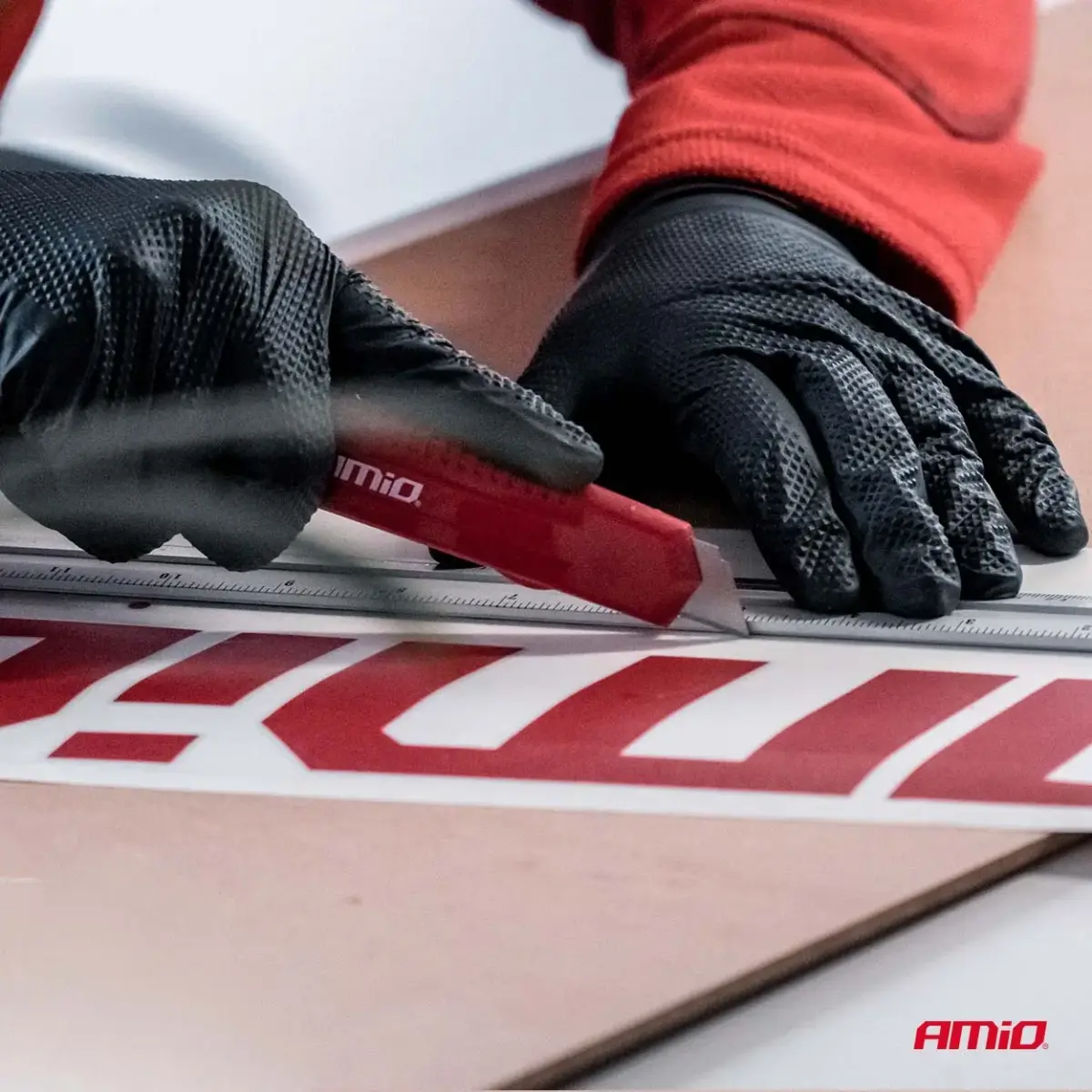 ABS Utility Knife 100x18x0,5mm 2szt. AMIO-04806