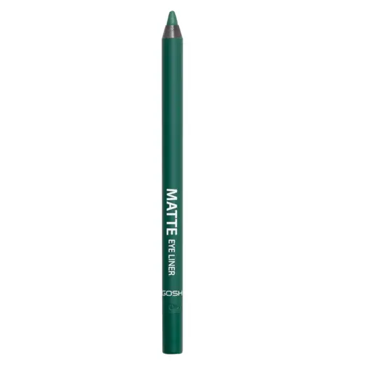 Gosh, Matte Eye Liner, Cream Pencil, Kohl Eyeliner, 012, Forest Green, 1.2 g