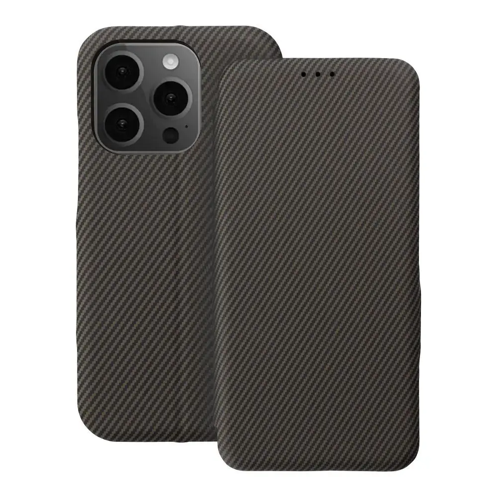 FOLIO Side Magnet grāmatveida maciņš telefonam iPhone 14 Pro brūns