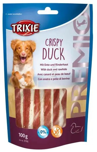 Gardums suņiem - Trixie Premio Crispy Duck, 100 g
