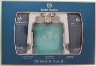 Sergio Tacchini Ocean's Club (M) Set: EDT + ASB + SG NIB