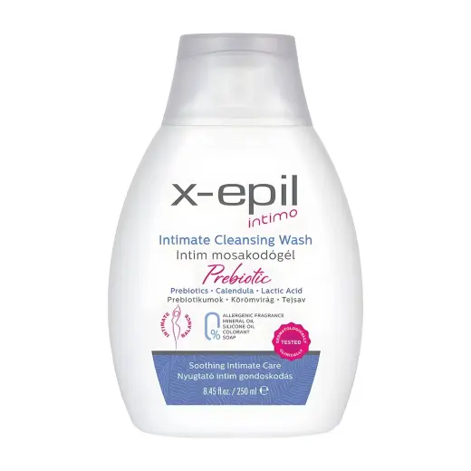 X-Epil, Intimate Cleansing Wash Probiotic, Intimate Wash Gel, 250 ml