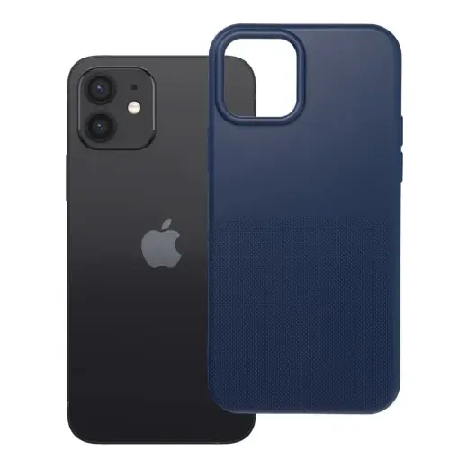 Easy Dual telefono dėklas iPhone 12 mėlynas