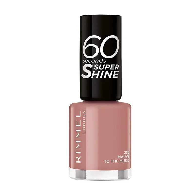 Debenhams 60 Seconds Super Shine Nail Polish in Mauve to the Music