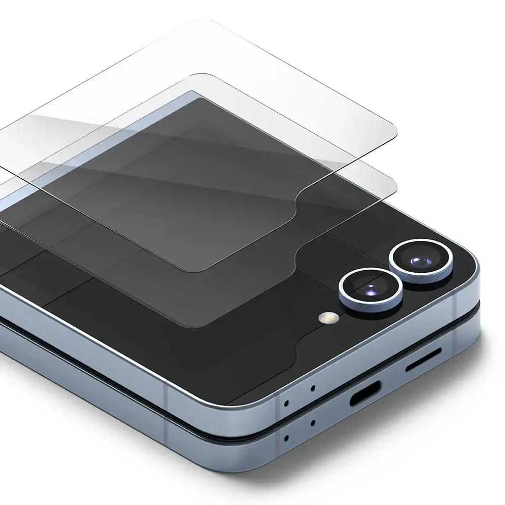 RINGKE COVER DISPLAY TEMPERED GLASS 2-PACK GALAXY Z FLIP 6 CLEAR