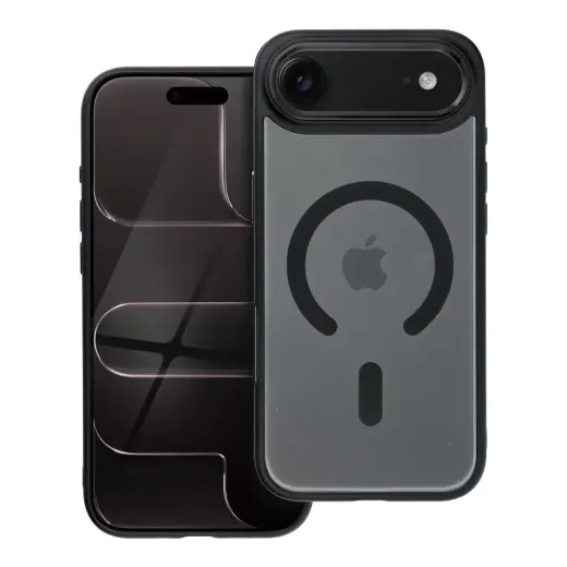 MATTE MAG COVER telefoni ümbris MagSafe toega iPhone 17 Air must