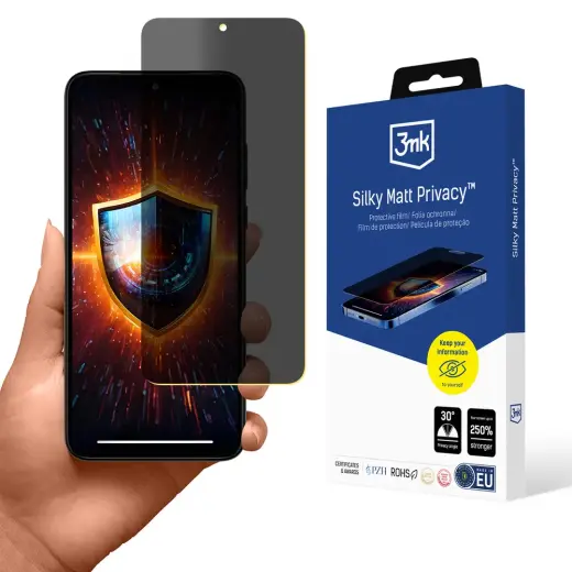 3mk Silky Matt Privacy Screen Protector for Motorola Edge 30 Neo