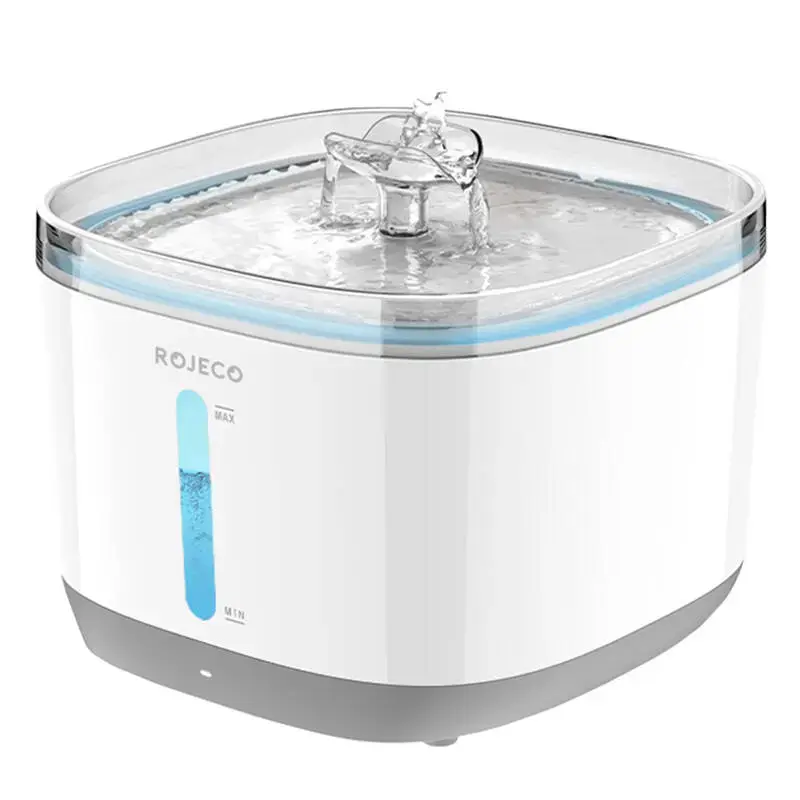 Rojeco Wireless 2.5L smart pet fountain|drinker
