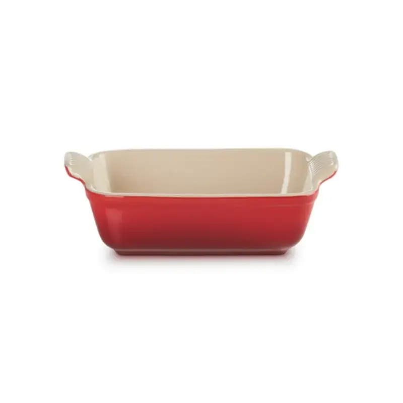 "Le Creuset" stačiakampio formos "Heritage Stoneware" 19x14 cm / 1,1 l oranžinės spalvos