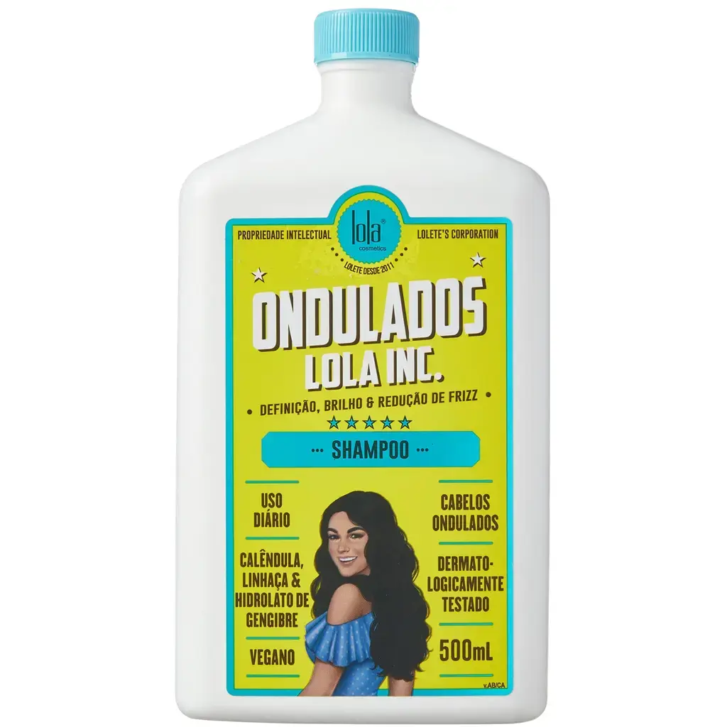 Lola Cosmetics, Ondulados Lola Inc., Hair Shampoo, Defining & Anti-Frizz, 500 ml