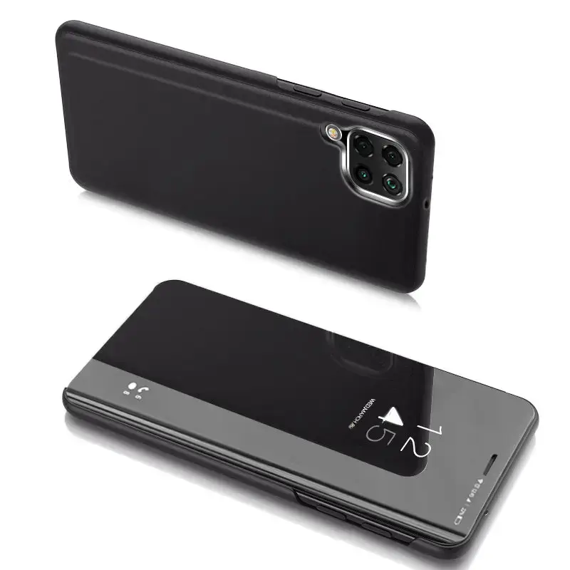 OEM Clear View grāmatveida maciņš telefonam