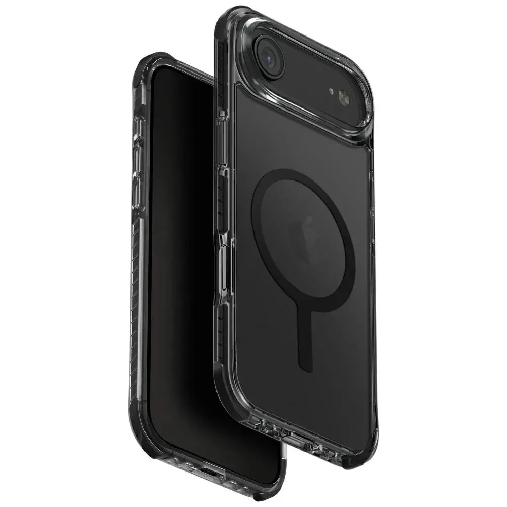 UNIQ Combat telefona maciņš ar MagSafe atbalstu iPhone 17 Air, melns