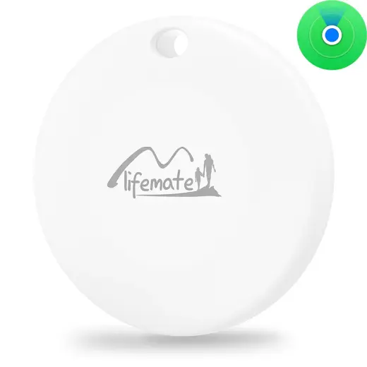 Lifemate GPS Bluetooth LifeTag Tracker HD-P16-3 Apple white