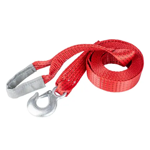Tow belt 5m 50mm 7,5t hook+lug