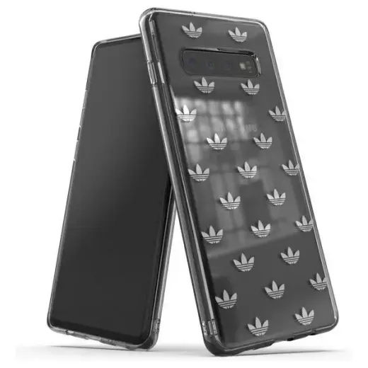 Adidas OR SnapCase ENTRY Samsung S10 Plus G975 srebrny|silver 34699