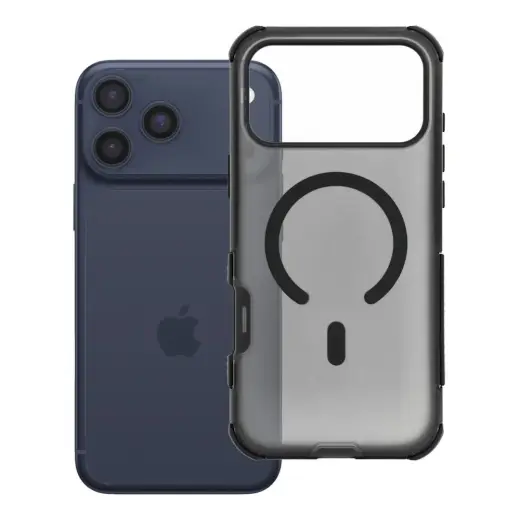 Forcell F-Protect BumperX phone case with MagSafe support for iPhone 17 Pro Max | iPhone 18 Pro Max black