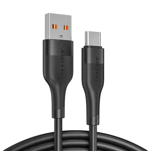Joyroom USB cable - USB Type C for fast charging | data transmission 6A 1m black (S-1060M12)