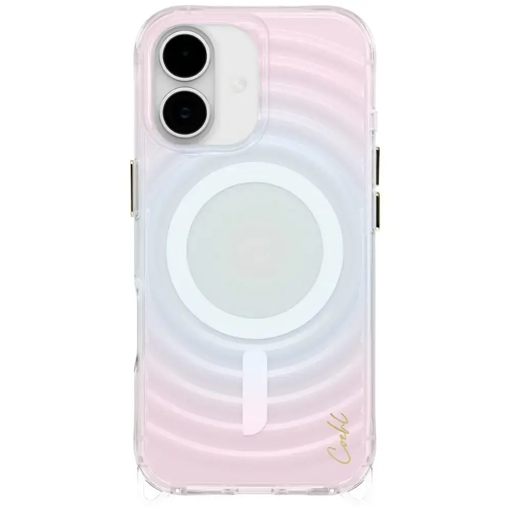 UNIQ Coehl Vela case for iPhone 17 Magnetic Charging opal