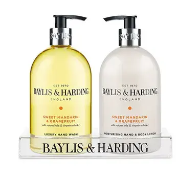 Baylis & Harding Sweet Mandarin & Graperfuit Body Care Duo ( Mandarinka & Grapefruit ) - Dárková sada 500ml