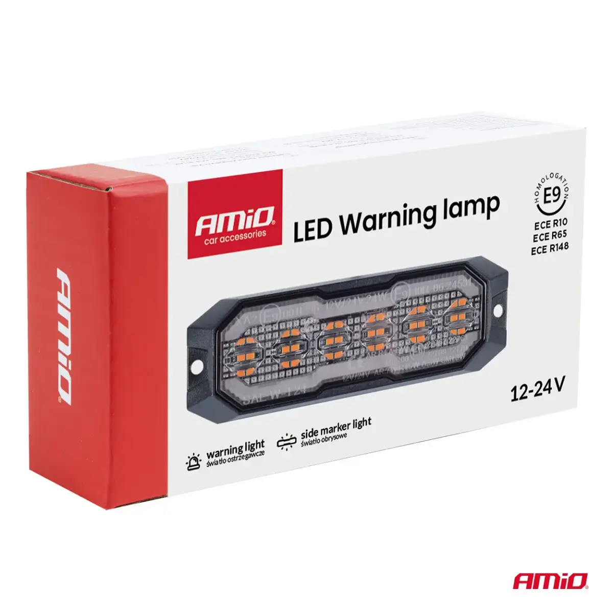 LED Warning lamp R65 R148 12V 24V 24W AMIO-04860