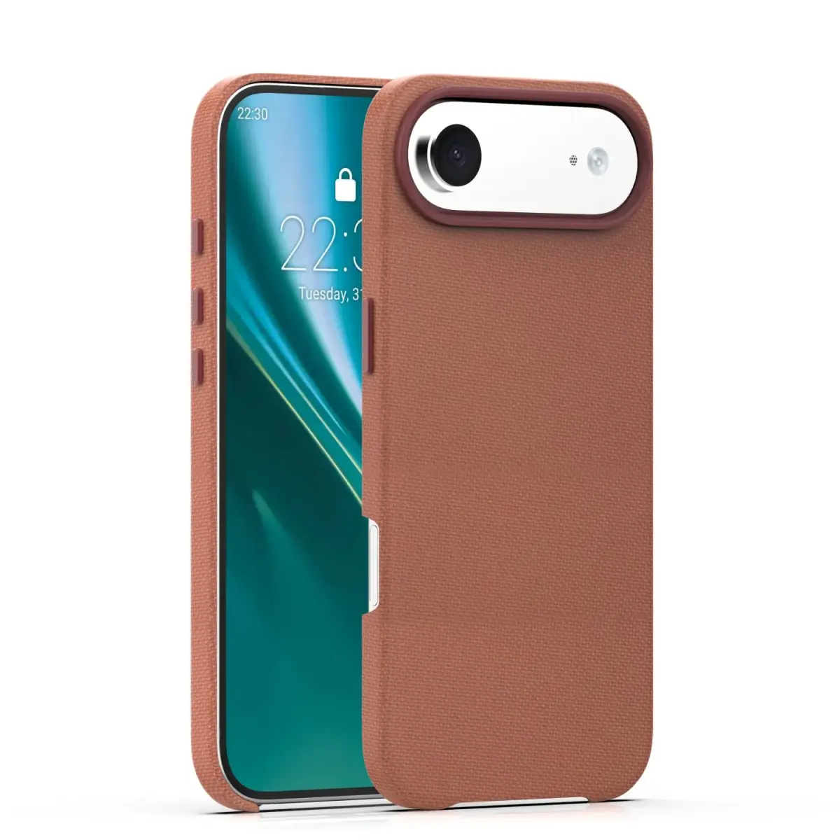Etteri Elegant Mag maciņš ar MagSafe atbalstu telefonam iPhone 17 Air brūns