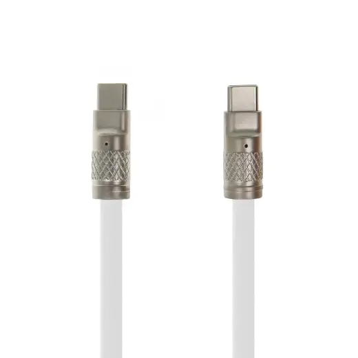 Setty Zink провод для передачи данных и зарядки | USB-C на USB-C | 60W | 1.2м | белый