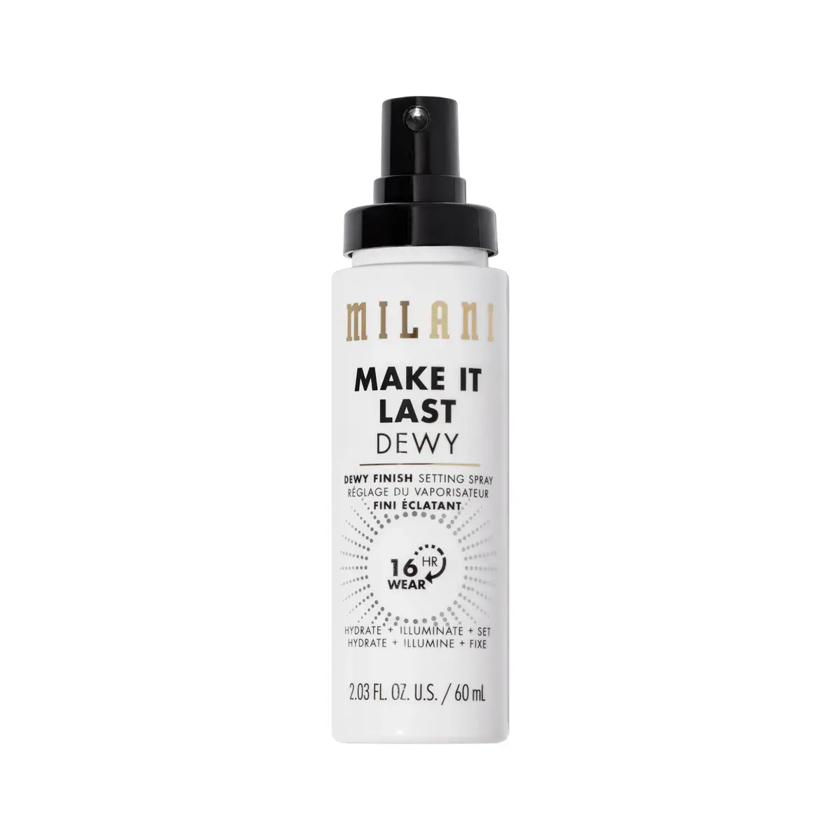 Milani, Make It Dewy, Illuminating, Setting Spray, 60 ml