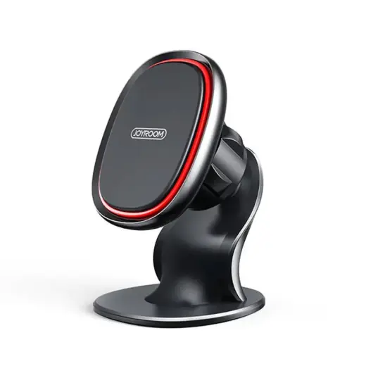 Joyroom Magic JR-ZS205 magnetinis automobilinis telefono laikiklis su prisiurbtuku juodas