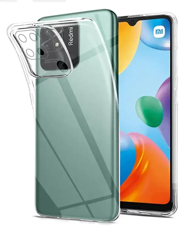 Fusion Precise Case 2mm izturīgs silikona aizsargapvalks Xiaomi Redmi Note 10 Pro 4G caurspīdīgs