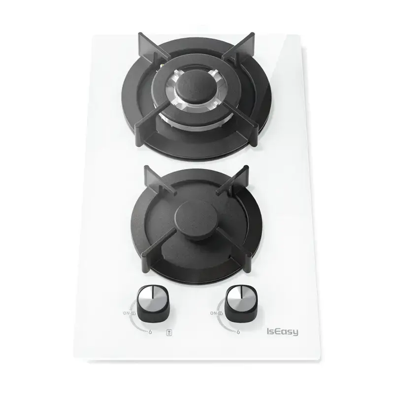 ISEASY MGBG-312A gas hob, 2 burners (white)