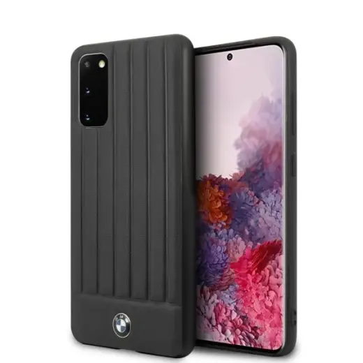 Etui hardcase BMW BMHCS62POCBK S20 G980 czarny|black Signature