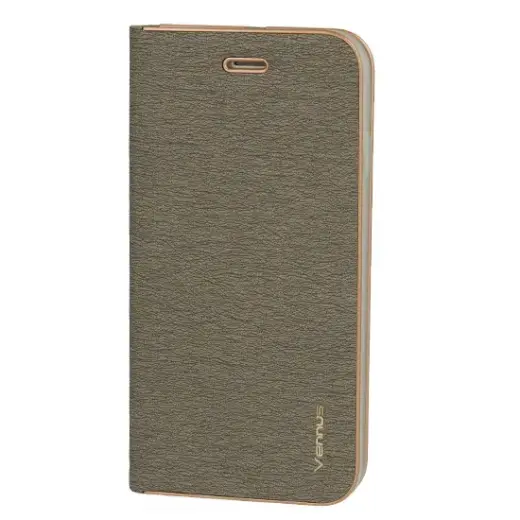 Vennus Book Case with frame for Xiaomi Redmi 9T grey