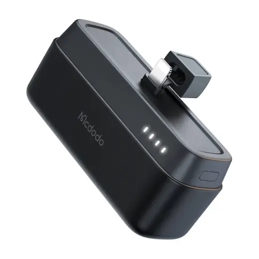 Mcdodo MC-6281 external battery (powerbank) | 5000 mAh | 20W | Lightning, USB-C | black