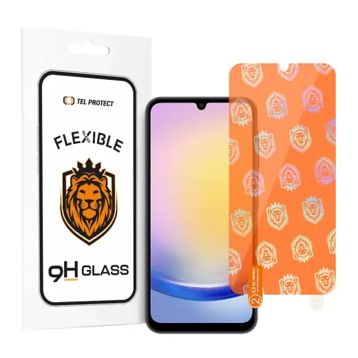 Tel Protect Best Flexible Hybrid Tempered Glass for SAMSUNG GALAXY A07/A16/A17/A26 4G/5G
