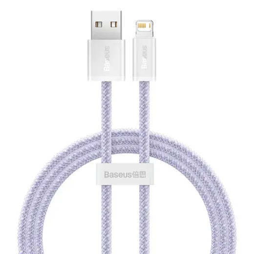 Baseus Dynamic 2 Series data transfer and charging cable | USB-A to Lightning | 12W | 1m | purple