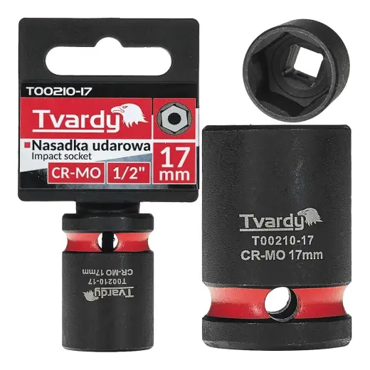 Ударная головка 1/2" 6PT 17mm CR-MO