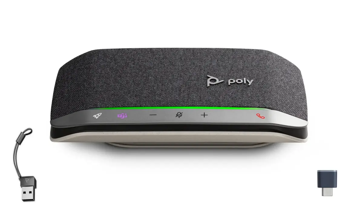 HP Poly Sync 20+M Speakerphone USB-C/A Adapter