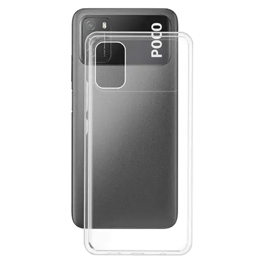 Fusion ultra 1 mm silikona aizsargapvalks Xiaomi Poco M3 caurspīdīgs