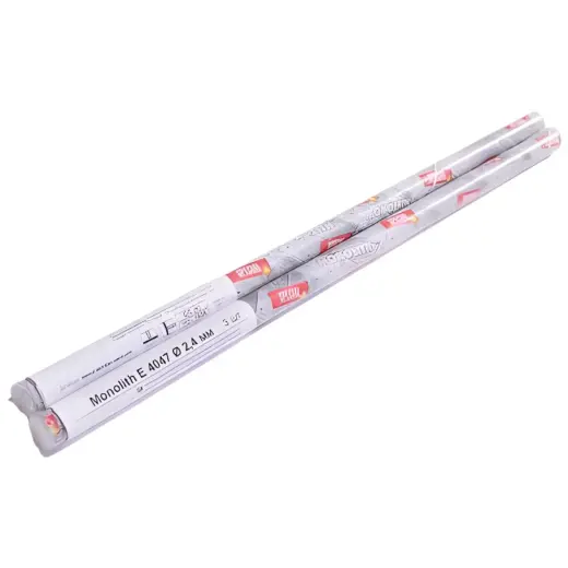 Electrodes E4047 2.4mm 3pcs for aluminum Si 12%