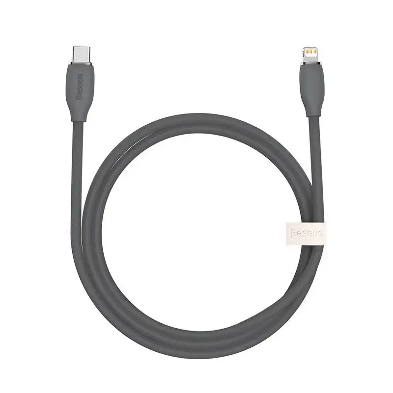 Baseus Jelly data transfer and charging cable | USB-C to Lightning | 20W | 1.2m | black