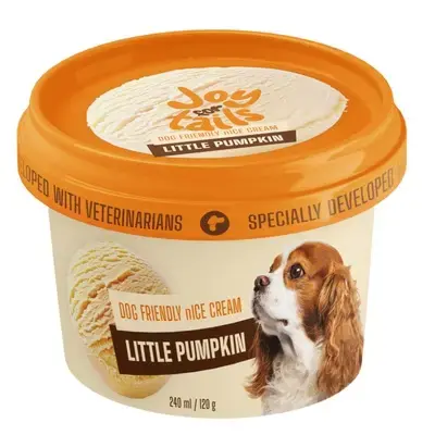 Joy for Tails saldējums suņiem ar ķirbjiem  240ml/120g