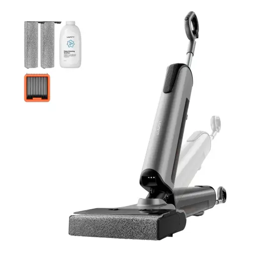 UWANT D700 Upright Vacuum Cleaner with Mopping Function and Charging Station - Gray